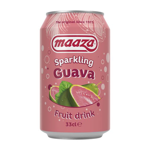 Maaza sparkling guava blik 33 cl