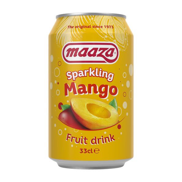 Maaza sparkling mango blik 33 cl
