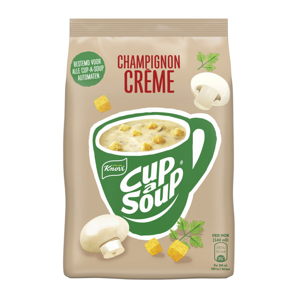 Knorr Cup-a-soup vendingzak champignon 40-porties
