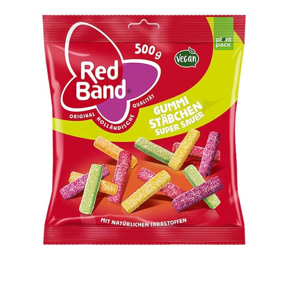 Red Band gummi stäbchen 500gr.a12