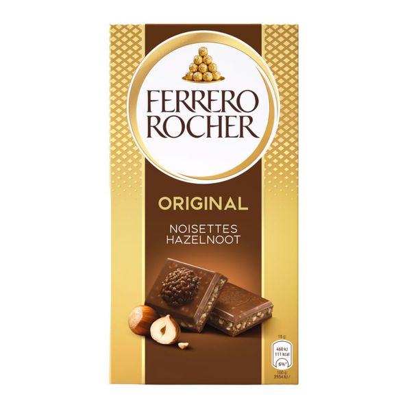 Ferrero rocher tablet milk 90 gr