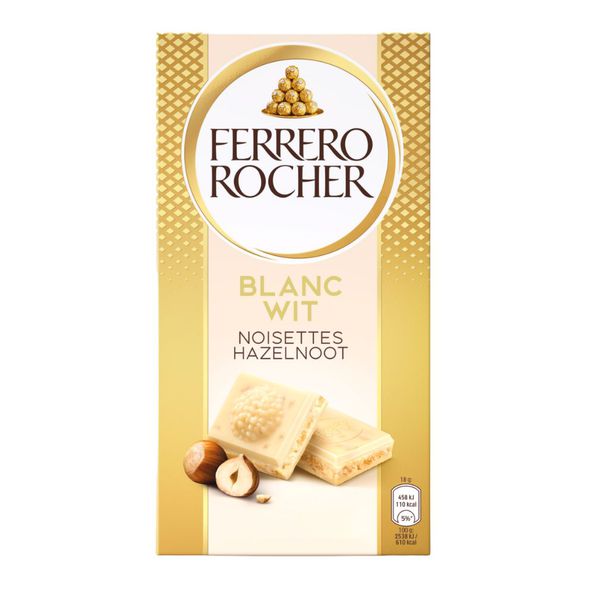 Ferrero rocher tablet white 90 gr