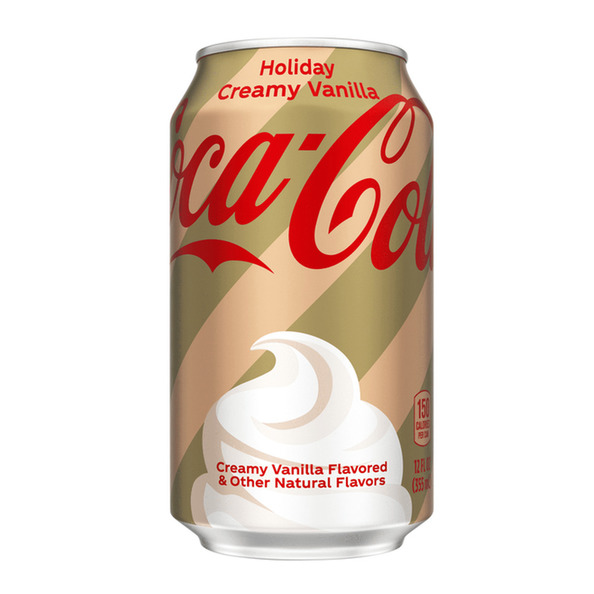 Coca-Cola holiday creamy vanilla blik 25 cl