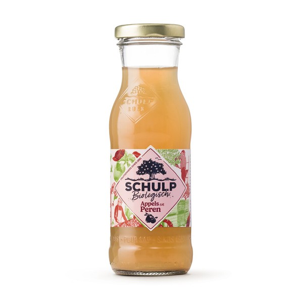 Schulp appel & perensap biologisch flesje 20 cl