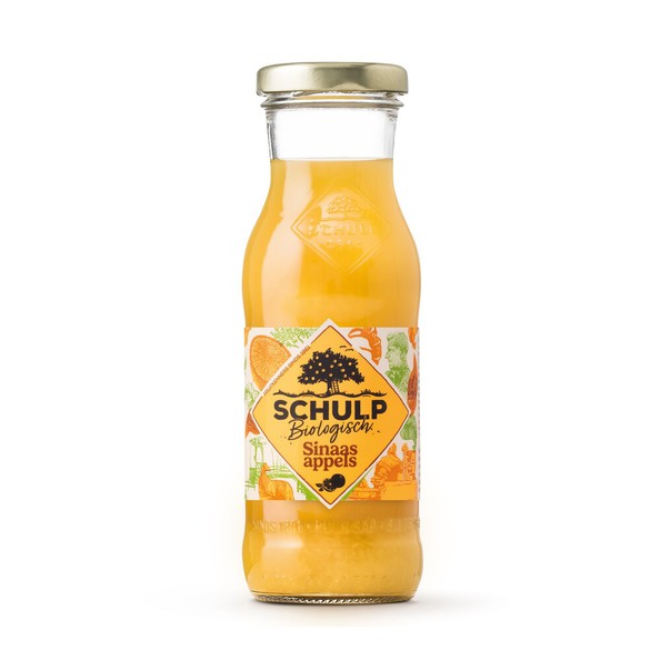Schulp sinaasappelsap biologisch flesje 20 cl