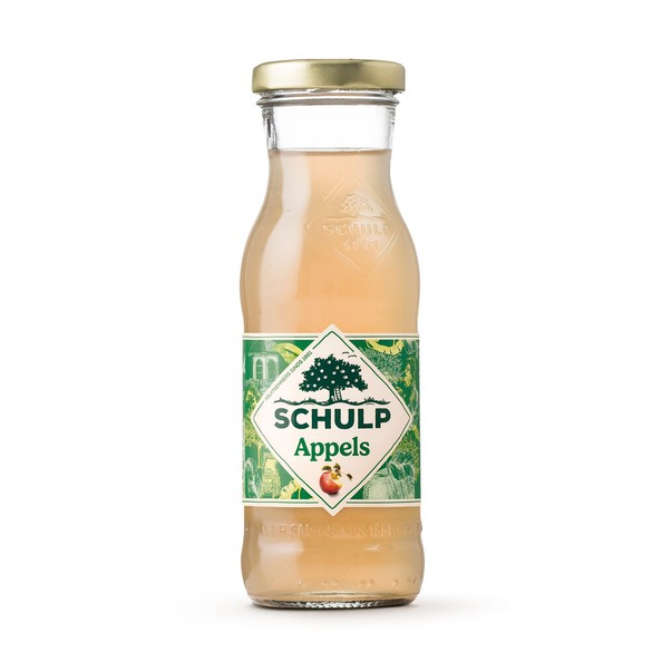 Schulp ambachtelijke appelsap flesje 20 cl