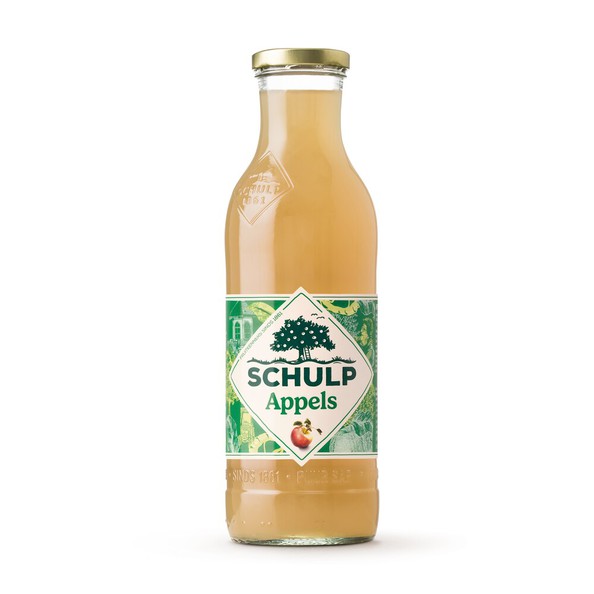 Schulp appelsap troebel 0.75 liter