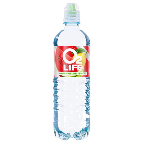 O2life watermelon & lemon pet fles 750 ml