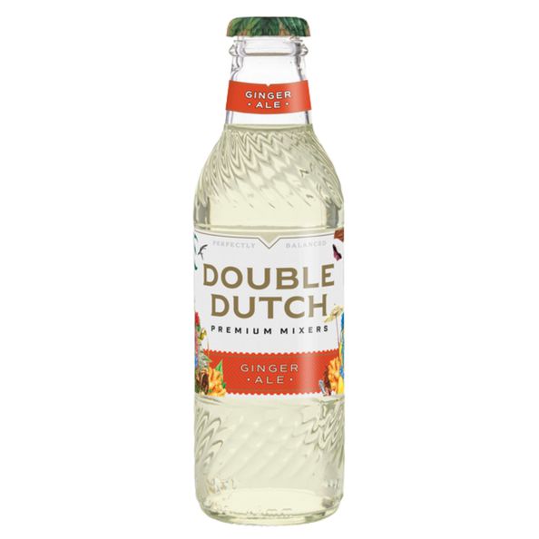 Double dutch ginger ale glazen flesje 20 cl