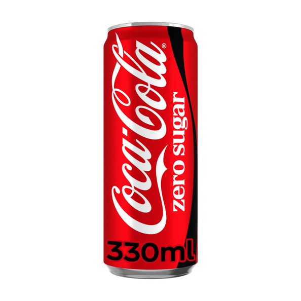 Coca-Cola zero sugar blik 33 cl