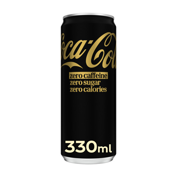 Coca cola zero sugar zero caffeine blik 33 cl