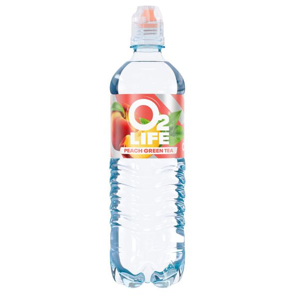 O2life peach green tea pet 750 ml