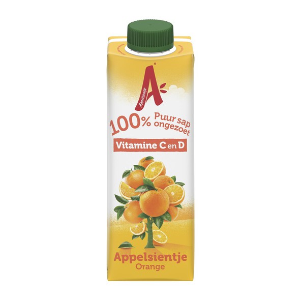 Appelsientje sinaasappel pakje 33 cl