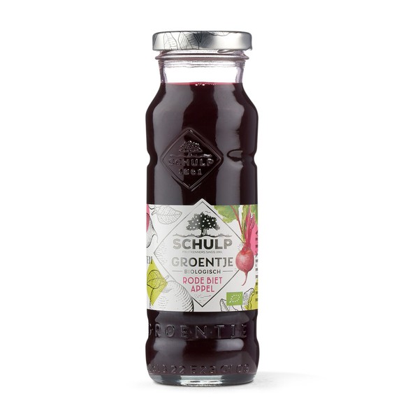 Schulp groentje rode biet appel biologisch flesje 20 cl