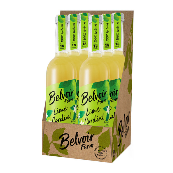 Belvoir farm lime cordial 500 ml