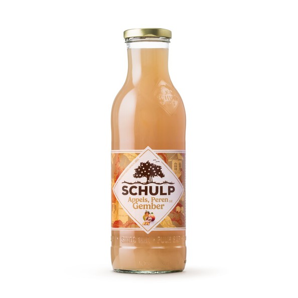 Schulp appel peer & gember ambachtelijk 0.75 liter