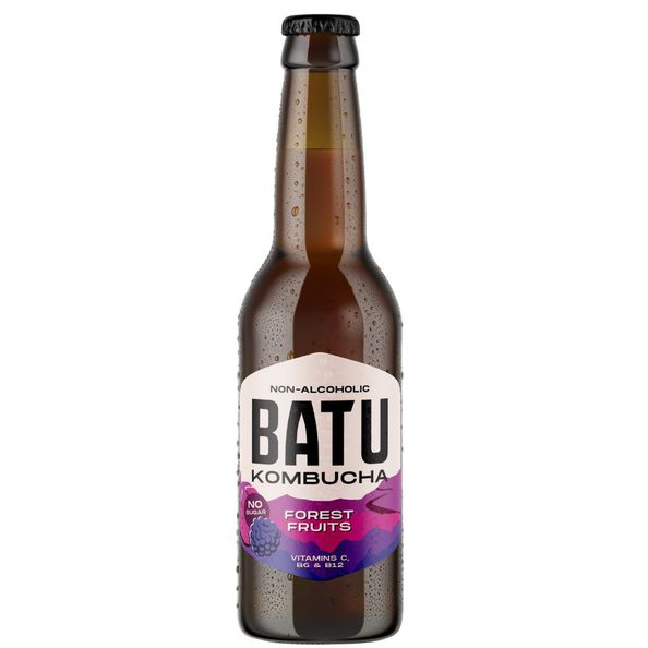 Batu kombucha forest fruit 330ml. a12
