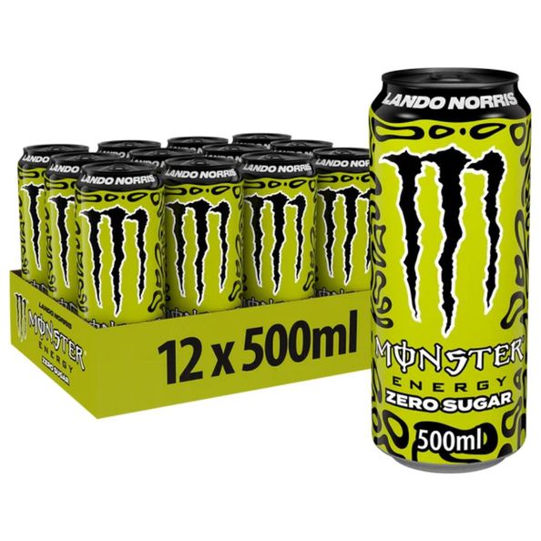 Monster Lando Norris zero sugar blik 0.5 liter