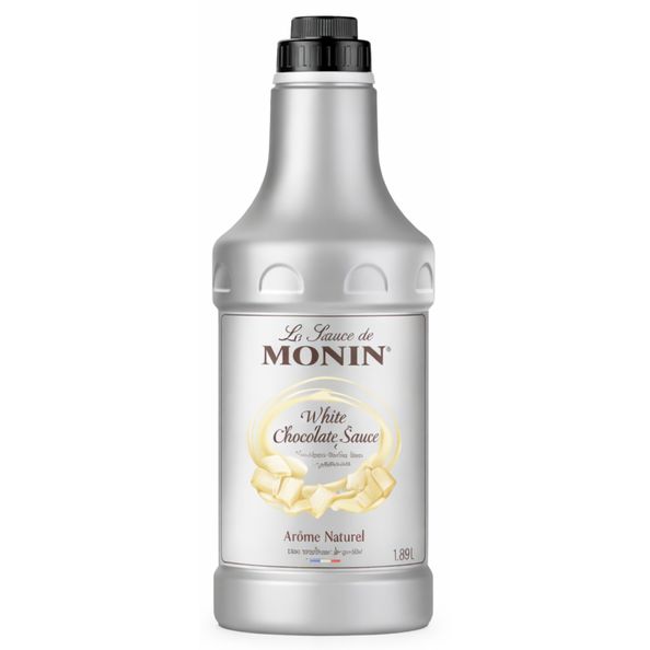 Monin witte chocolate topping 189 cl