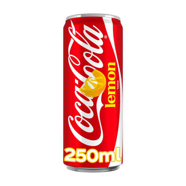 Coca cola lemon blik 250 ml
