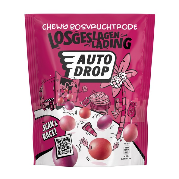 Autodrop losgeslagen cadillac chews zakje 145 gr