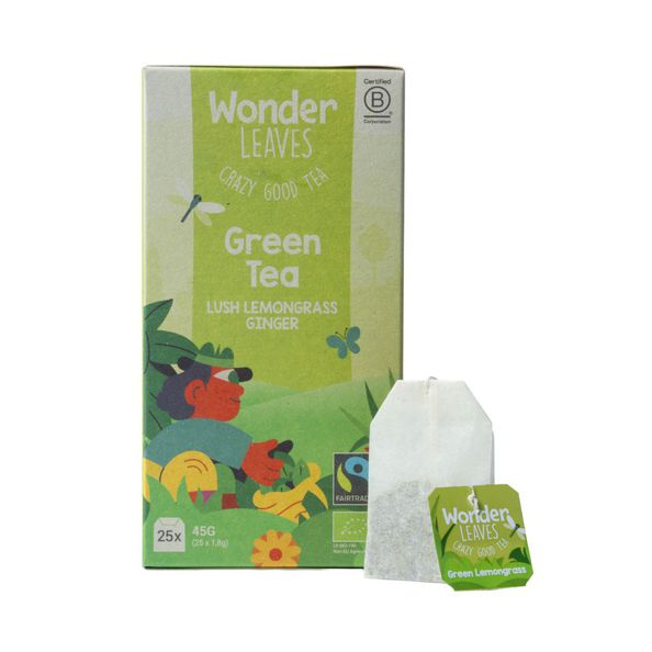 Wonder Leaves bio FT lemongrass ginger 1.8 gr