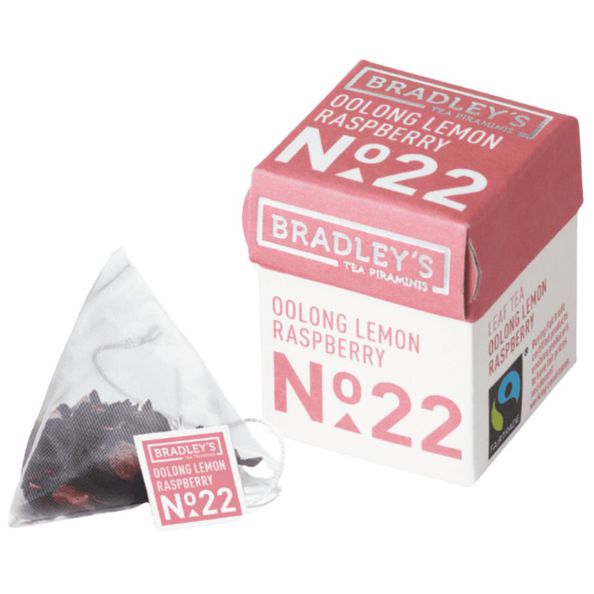 Bradley's piraminis oolong lemon raspberry 2 gram N.22