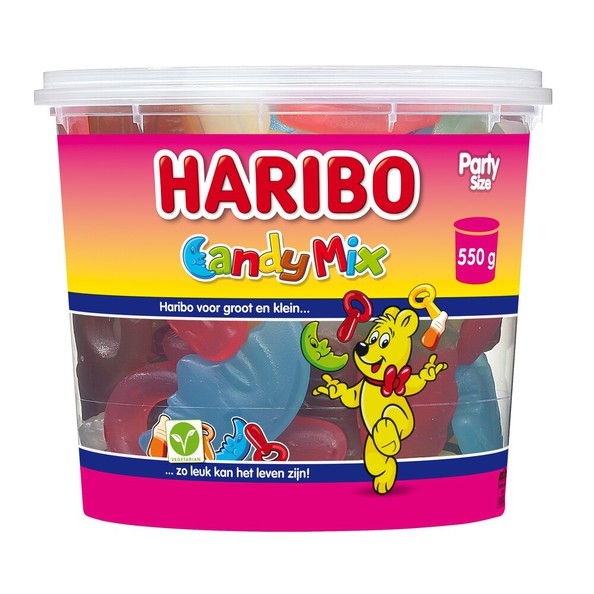 Haribo kindermix silo 550 gr