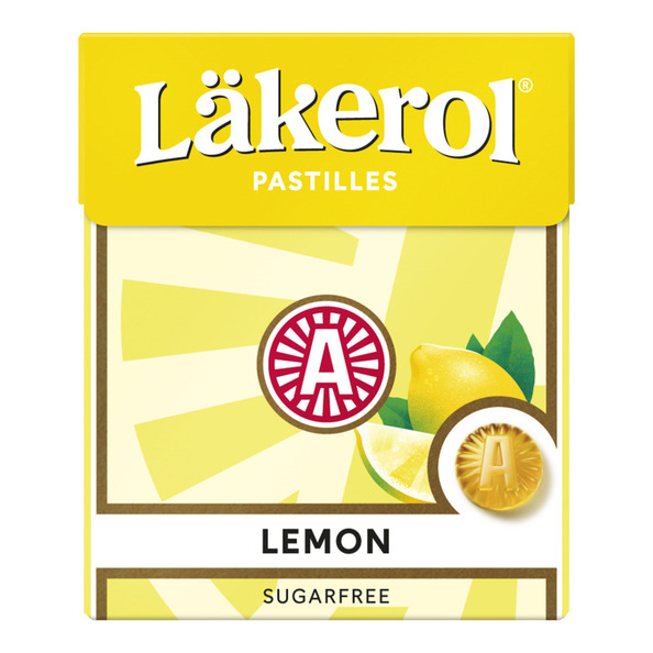 Läkerol lemon doosje 25 gr