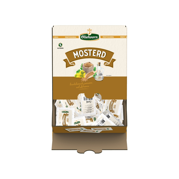 Oliehoorn franse mosterd sachets 5 ml