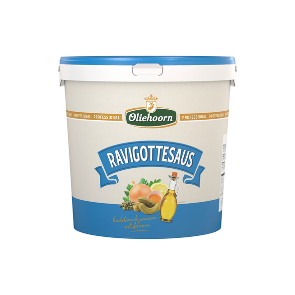 Oliehoorn ravigottesaus 10 liter