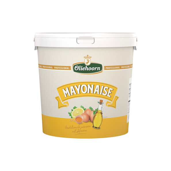 Oliehoorn mayonaise 80% 10 liter emmer
