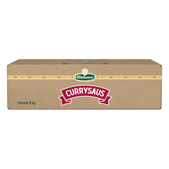 Oliehoorn currysaus bag in box 8 ltr