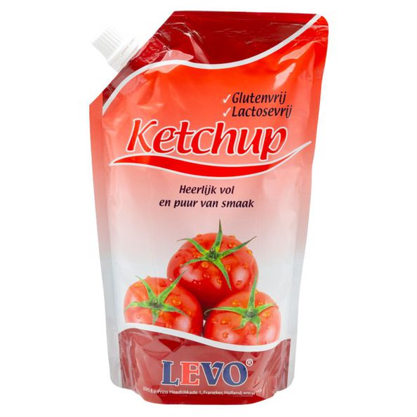 Levo ketchup pouches 500 ml