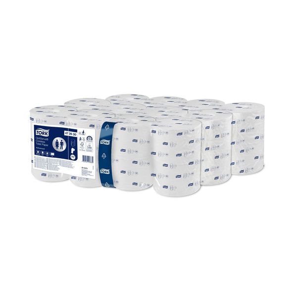 Tork Hulsloos Mid-size Toiletpapier 2-laags Wit T7 Advanced 24 x 840 vel