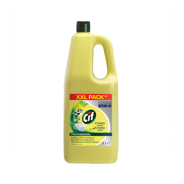 Cif proff cream schuurmiddel citroen 2 liter