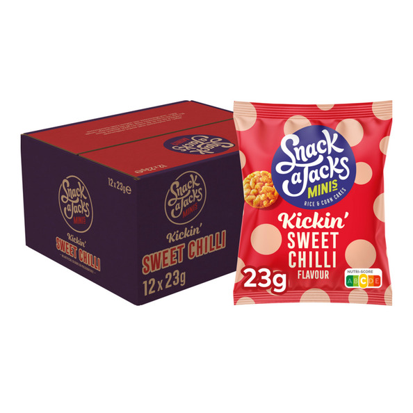 Snack a jacks mini's sweet chili zakje 23 gr