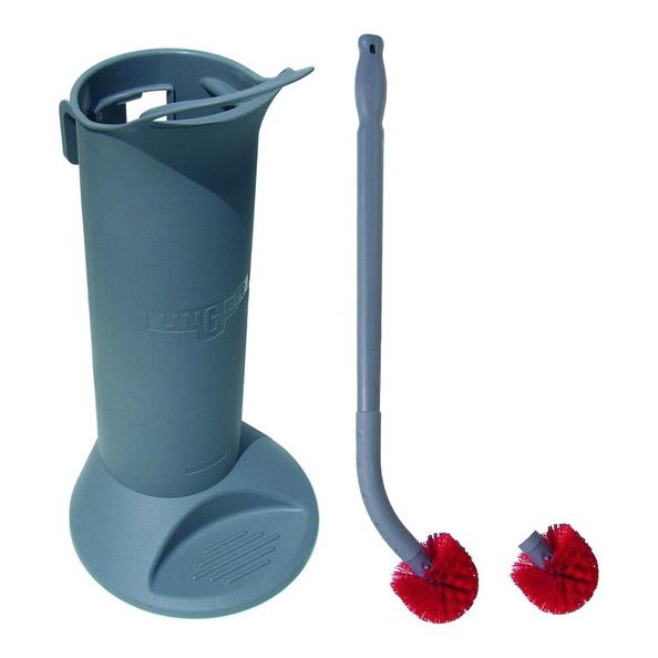 Unger ergo toiletborstel + steel + houder