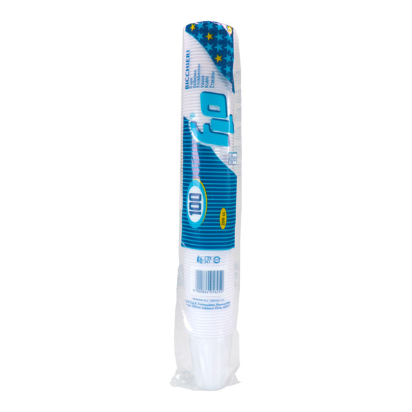 Drinkbeker PS wit 180 ml