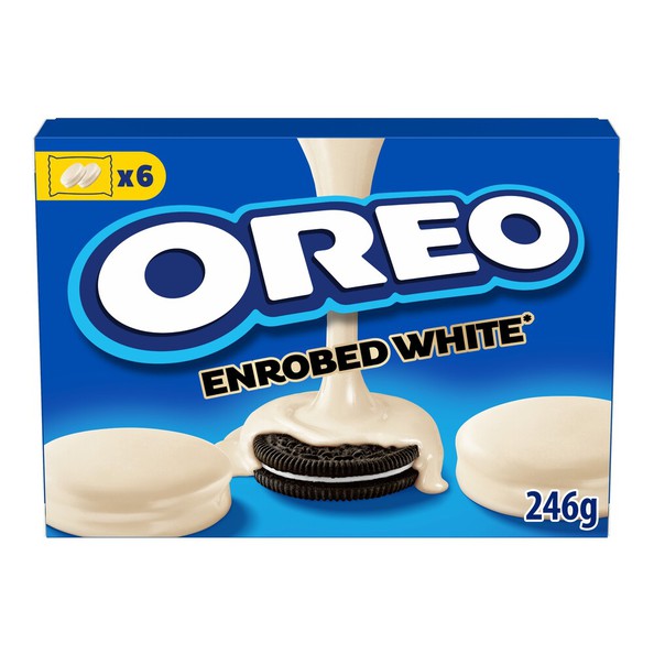 OREO Original met een bedekking met witte chocoladesmaak 10 x 246 gr
