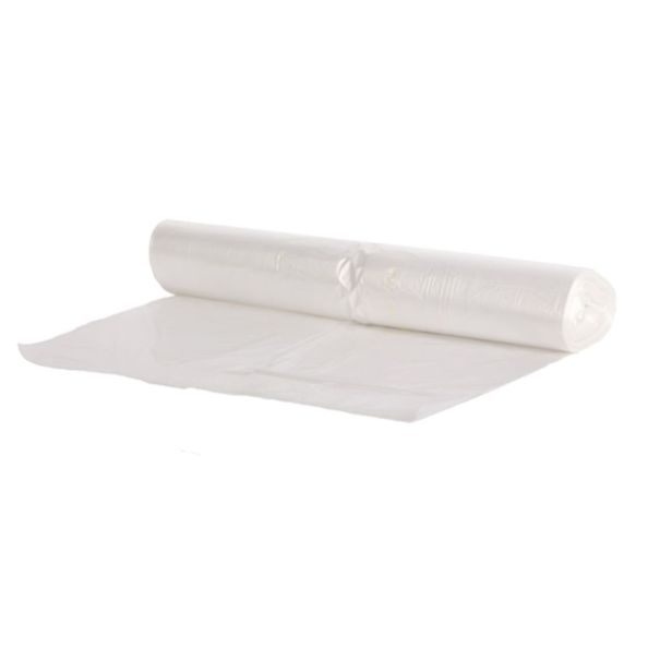Afvalzak transparant 58x100cm. T23 rol 25 stuks