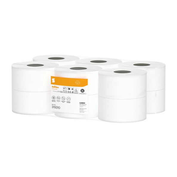 Satino toiletpapier comfort mini jumbo 2 laags 12x180 meter