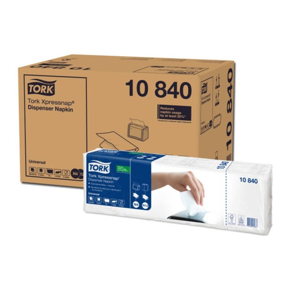 Tork N4 Xpressnap servet voor dispenser 33x21,3cm 8 x 5 x 225st
