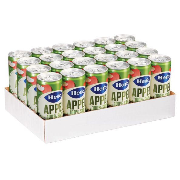 Hero small appelsap blik 250 ml