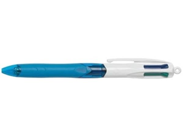 Bic 4 Colours Grip 4-kleurenbalpen, medium, klassi