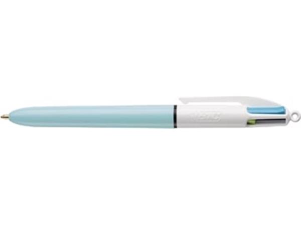 Bic Colours Fun 4-kleurenbalpen, medium, pastel in