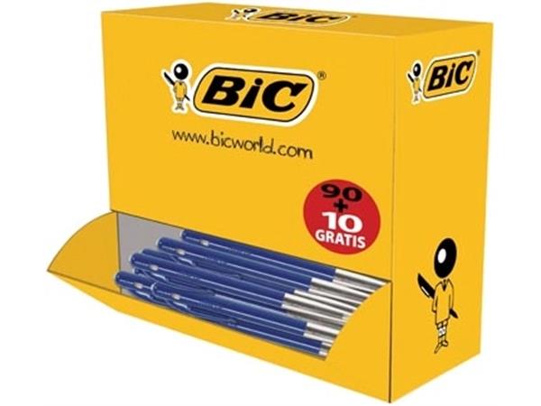 Bic balpen M10 Clic voordeelpak blauw