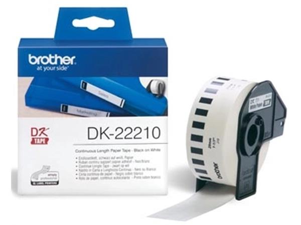 Brother doorlopende labelrol voor QL, ft 29 mm x 3