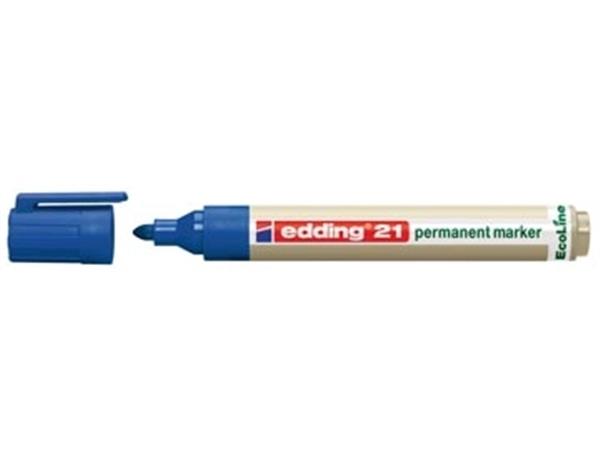 Edding permanent marker Ecoline e-21 blauw
