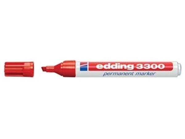Edding permanent marker e-3300 rood
